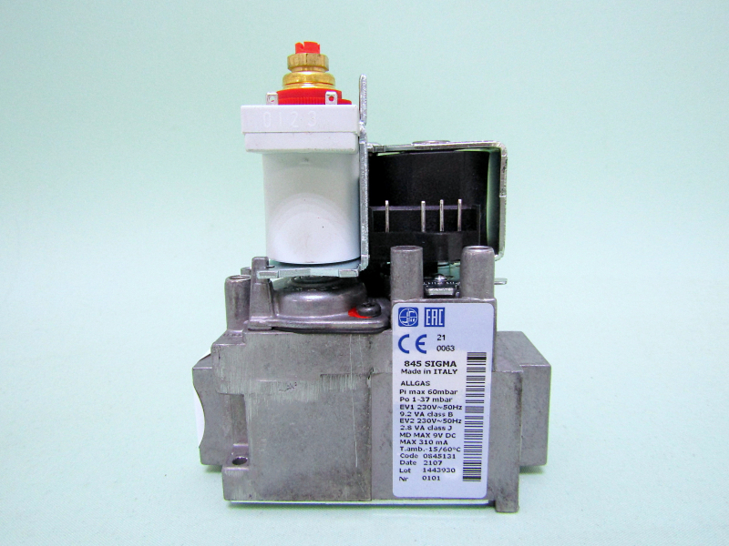 Клапан газовый SIT 845 SIGMA для газовых котлов BAXI